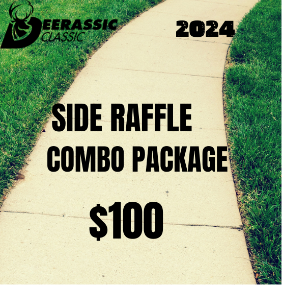 2024 Side Raffle Combo Package (100) Deerassic Classic Giveaway