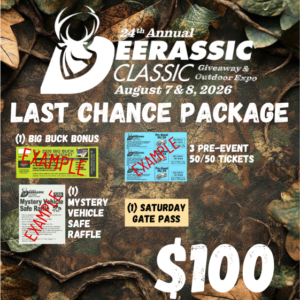 LAST CHANCE PACKAGE ($180 Value)